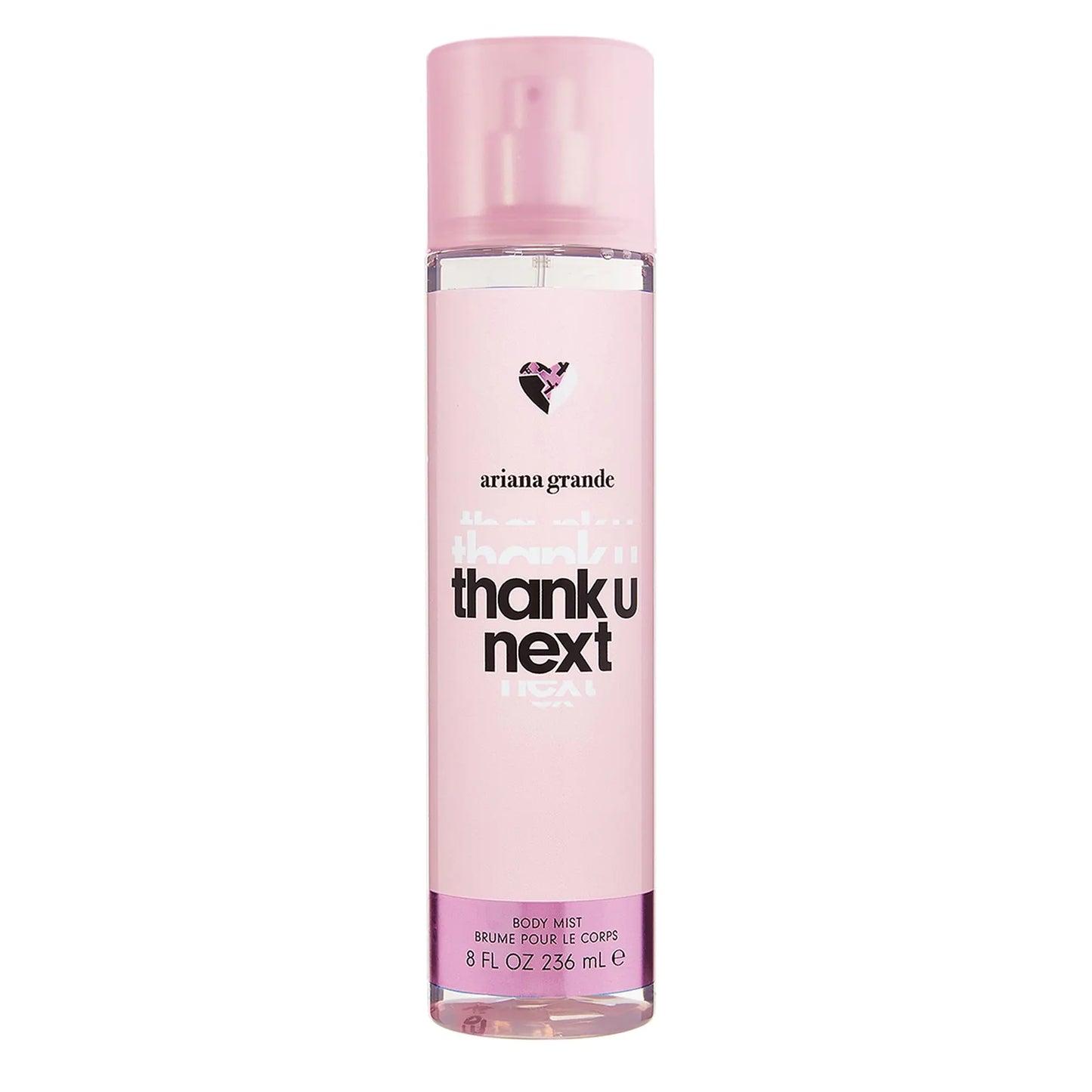 Ariana Grande Thank U Next Body Mist – Floral Gourmand Fragrance for Women – 8 Fl Oz
